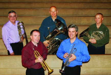Go to the brass quintet's website.